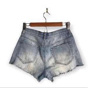 Mudd | Lightwash Blue Denim Shorts Jean Shorts
